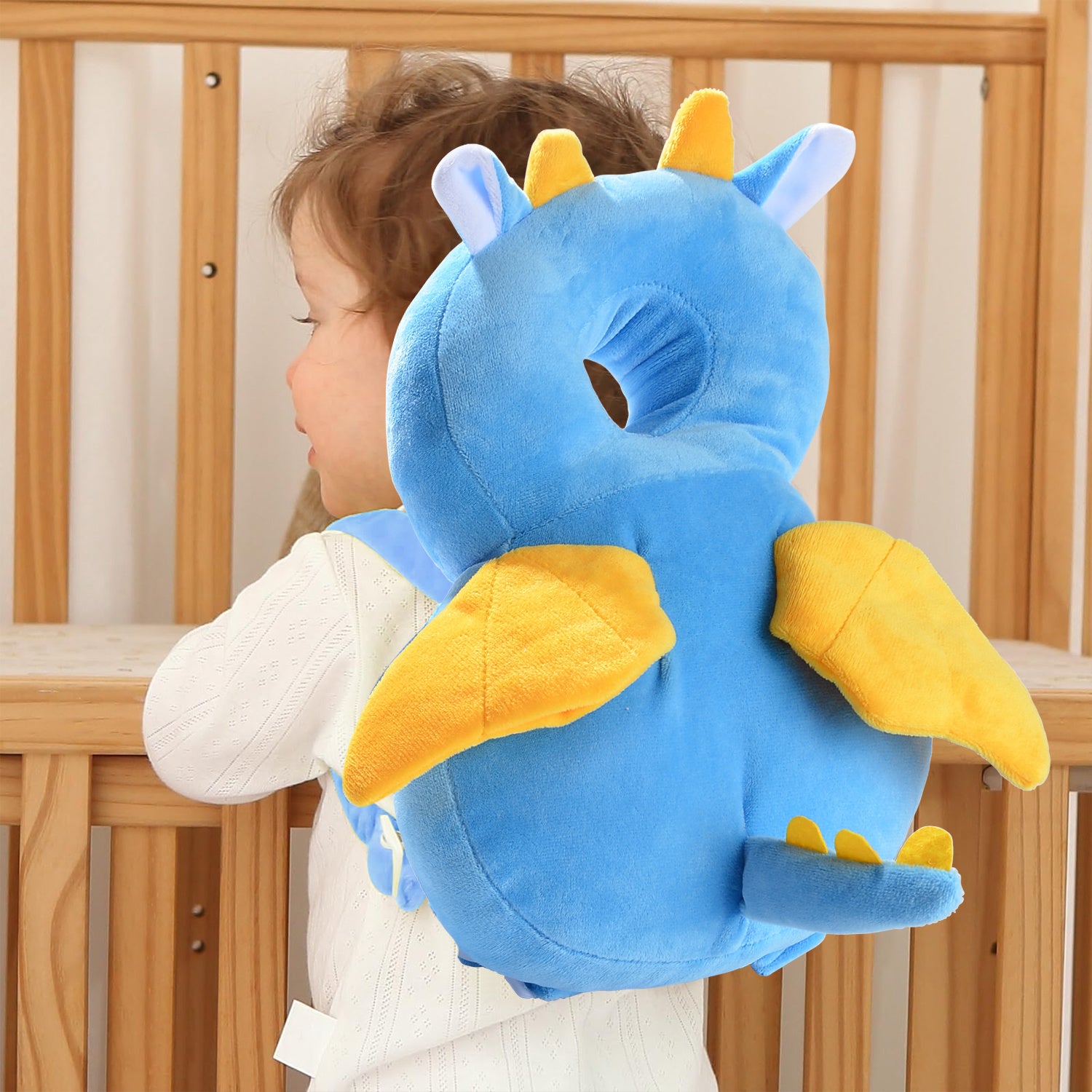 Adjustable Cartoon Animal Plush Toys Youngsters Cushion - Soft, Soothing Toy Backpack,Ideal Holiday Gift