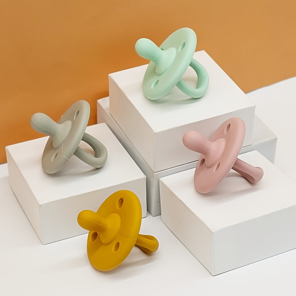 2pcs Youngsters Silicone Soothing Soothing Items, Food Grade Silicone, Easy to Clean, Christmas, Halloween, Thanksgiving Gifts, New Year Gifts