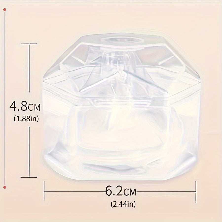 Ultra-Light Silicone Pacifier With Dust-proof Case, 0-6 Months, 100% BPA-free Silicone, Symmetrical One-Piece Design, 2 Pack, Blue&Pink