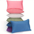 Mini Pillows for Daycare 9.1 x 13.8'' Small Travel Pillow Bulk Soft Breathable Cotton Pillow for Nap Travel Pet Neck Lumbar Purse Insert
