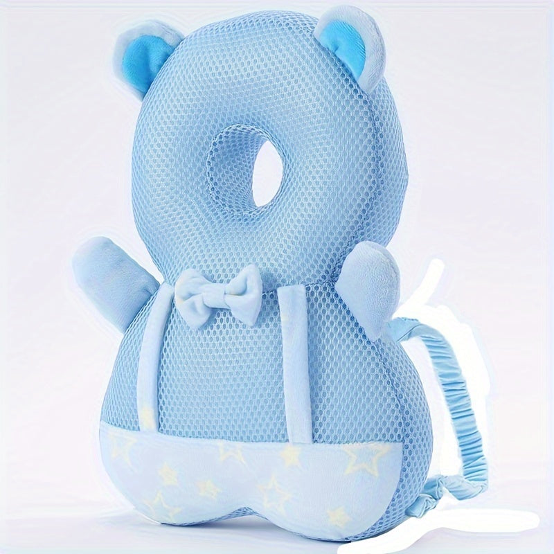 Adjustable Cartoon Animal Plush Toys Cushion - Soft, Soothing Toy Backpack Pillow, Multicolor Polyester - Ideal Holiday Gift