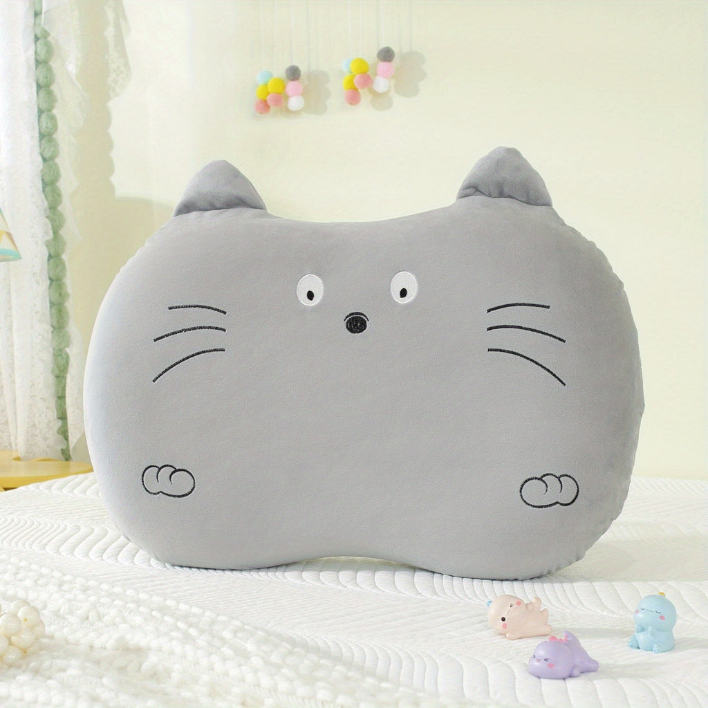 Cartoon cat belly, sleeping pillow, cute pillow, soft, memory pillow core