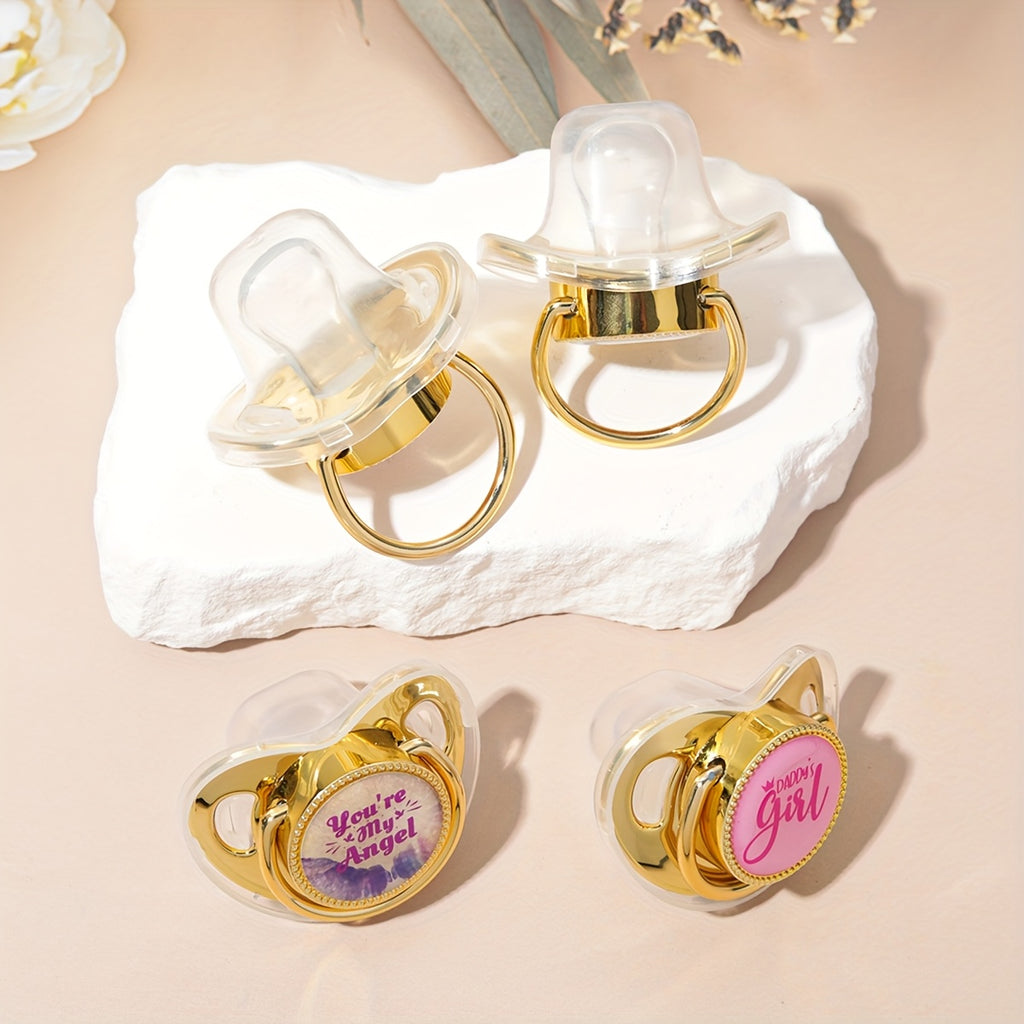 1 Dustproof Silicone Nipple With Multiple Styles To Choose From, Easy To Clean, Soft And Comfortable, Suitable For Day And Night Use, Perfect For Both Boys And Girls, And An Ideal Baby Party GifT Dustproof Design With Cover