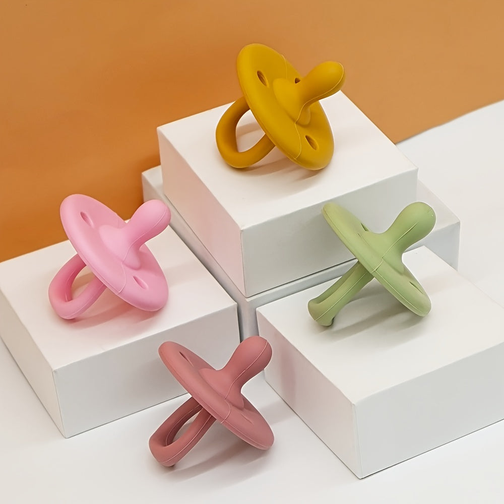 2pcs Youngsters Silicone Soothing Soothing Items, Food Grade Silicone, Easy to Clean, Christmas, Halloween, Thanksgiving Gifts, New Year Gifts