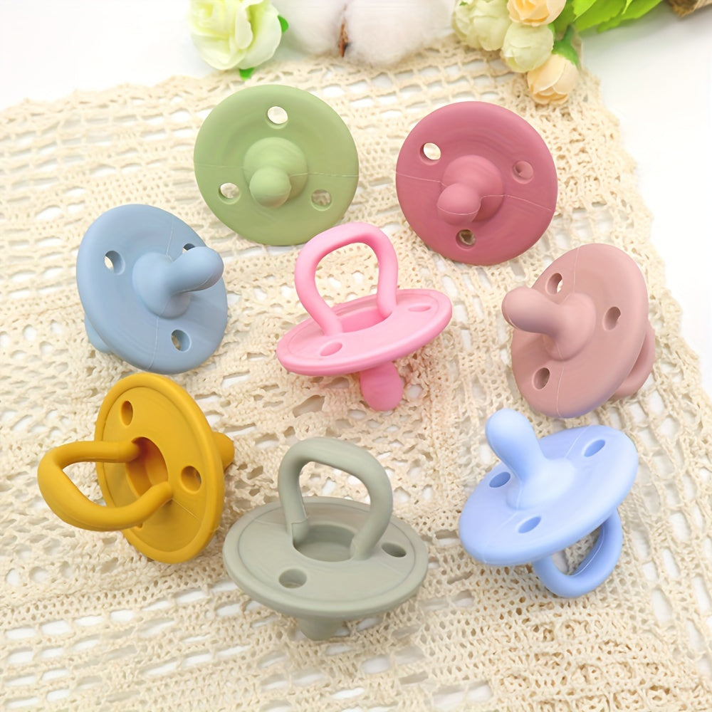 2pcs Youngsters Silicone Soothing Soothing Items, Food Grade Silicone, Easy to Clean, Christmas, Halloween, Thanksgiving Gifts, New Year Gifts