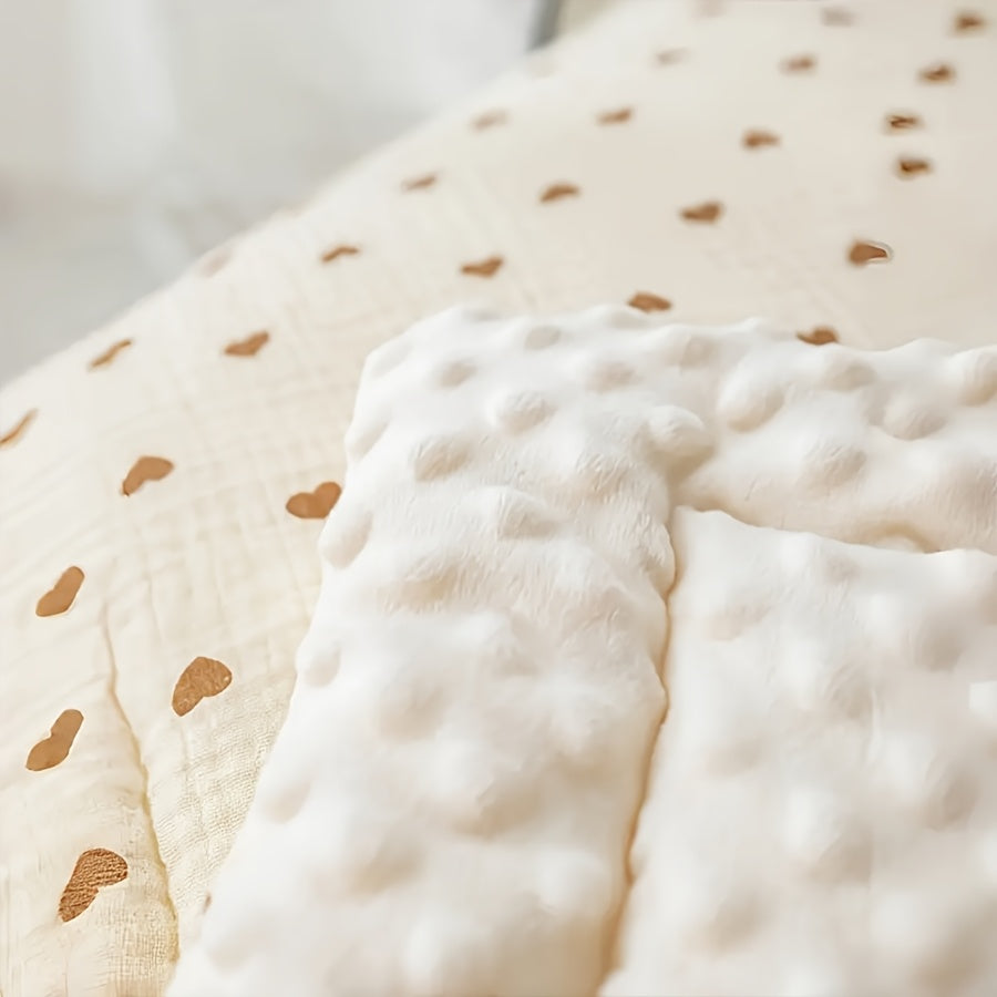 1pc Baby Stroller Seat Cushion - Soft Double-Sided Bear Pattern, Ergonomic Design for Toddler Comfort, Perfect for Christmas, Halloween, Thanksgiving & New Year Gifts, Stroller Seat Cushion, Toddler Comfort Seat, Playful Toddler Seat, Durable Toddler Seat