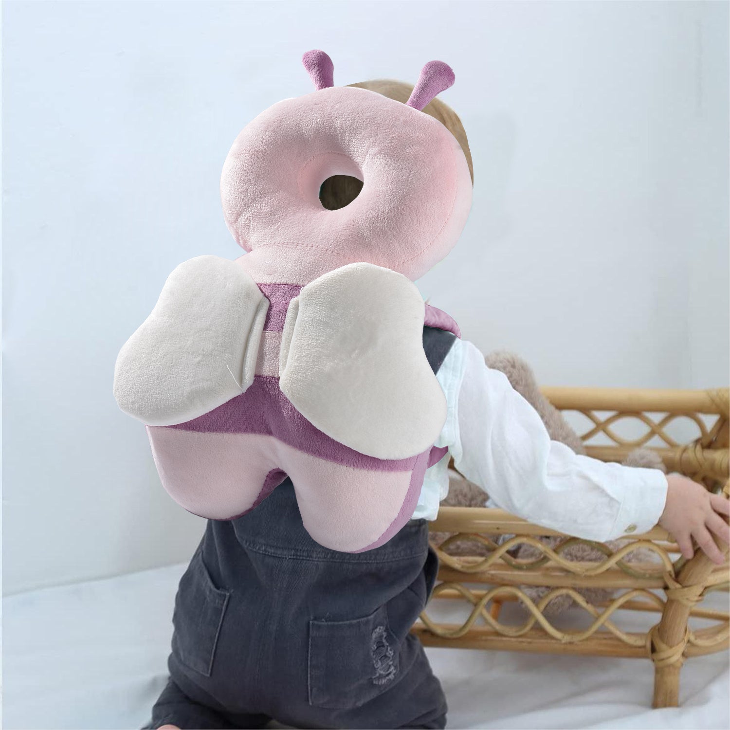 Adjustable Cartoon Animal Plush Toys Youngsters Cushion - Soft, Soothing Toy Backpack,Ideal Holiday Gift