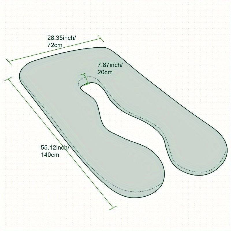 Classic U-Shaped Maternity Body Pillow - 55\