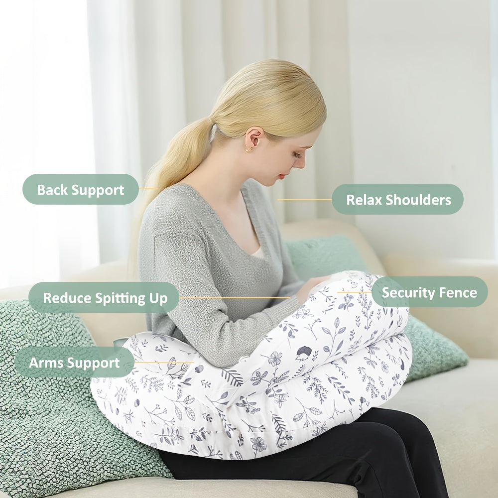 Multifunctional Pregnancy Pillow with Removable Cover - Support for Back, Legs, Belly, Pillow for Women, Mother, Mother's Day Gift