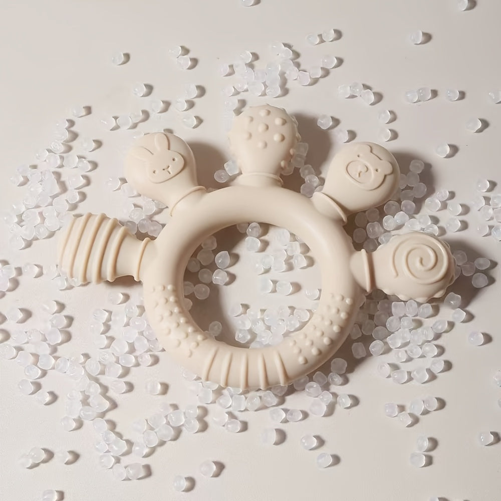 Baby Teething Toys, Baby Teething Gel, Food Grade Teething Gel, BPA Free, Baby Care Rings, Toys, Children's Gifts, Newborn Accessories