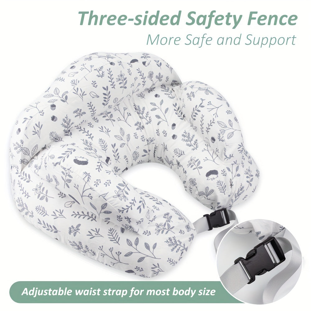 Multifunctional Pregnancy Pillow with Removable Cover - Support for Back, Legs, Belly, Pillow for Women, Mother, Mother's Day Gift