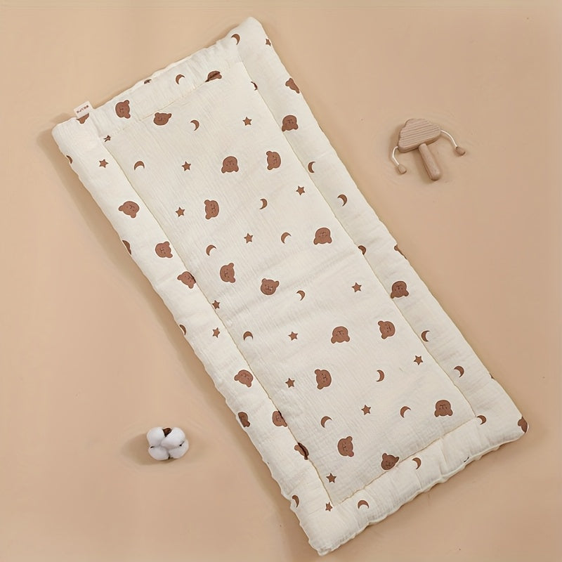 Bambinocomfort, Boobee Soft Bean Velvet Youngsters Stroller Cushion - Comfortable & Cozy, Perfect for Dining Chairs and Strollers, Ideal for Home or Travel, Mixed\u002F Yellow, Christmas