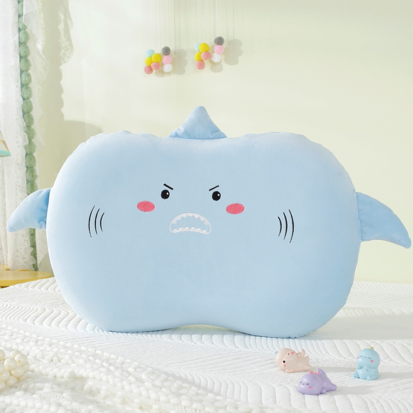 Cartoon cat belly, sleeping pillow, cute pillow, soft, memory pillow core