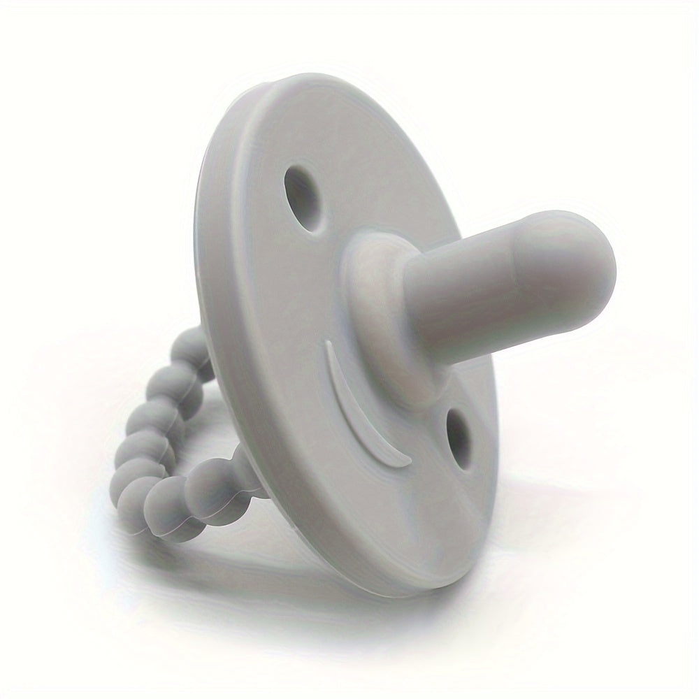 Soft Baby Pacifier Soft Silicone Baby Pacifier | Newborns Feeder Teethers Nipples Cute Soothe Nibbler Round Shape Soother for Boy and Girl