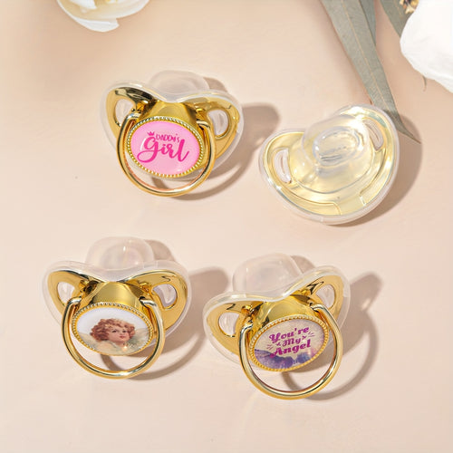 1 Dustproof Silicone Nipple With Multiple Styles To Choose From, Easy To Clean, Soft And Comfortable, Suitable For Day And Night Use, Perfect For Both Boys And Girls, And An Ideal Baby Party GifT Dustproof Design With Cover