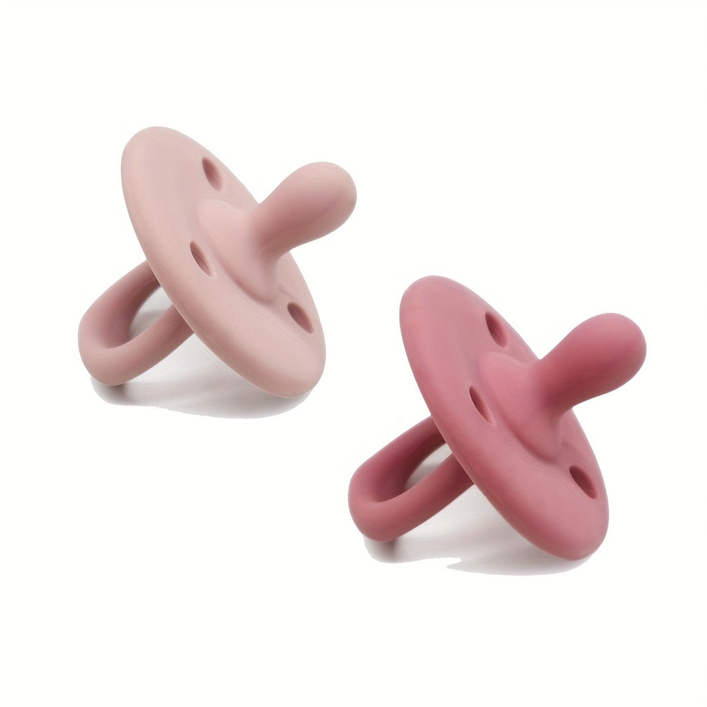 2pcs Youngsters Silicone Soothing Soothing Items, Food Grade Silicone, Easy to Clean, Christmas, Halloween, Thanksgiving Gifts, New Year Gifts