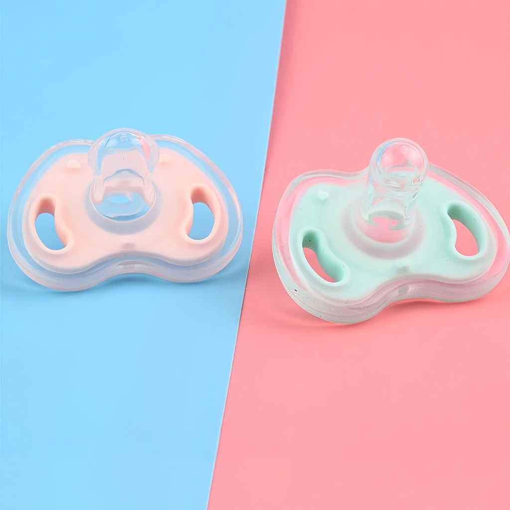 Flexible Pacifier Flexible Silicone Pacifier | Infant Comforter, Perfect for Baby Shower Presents