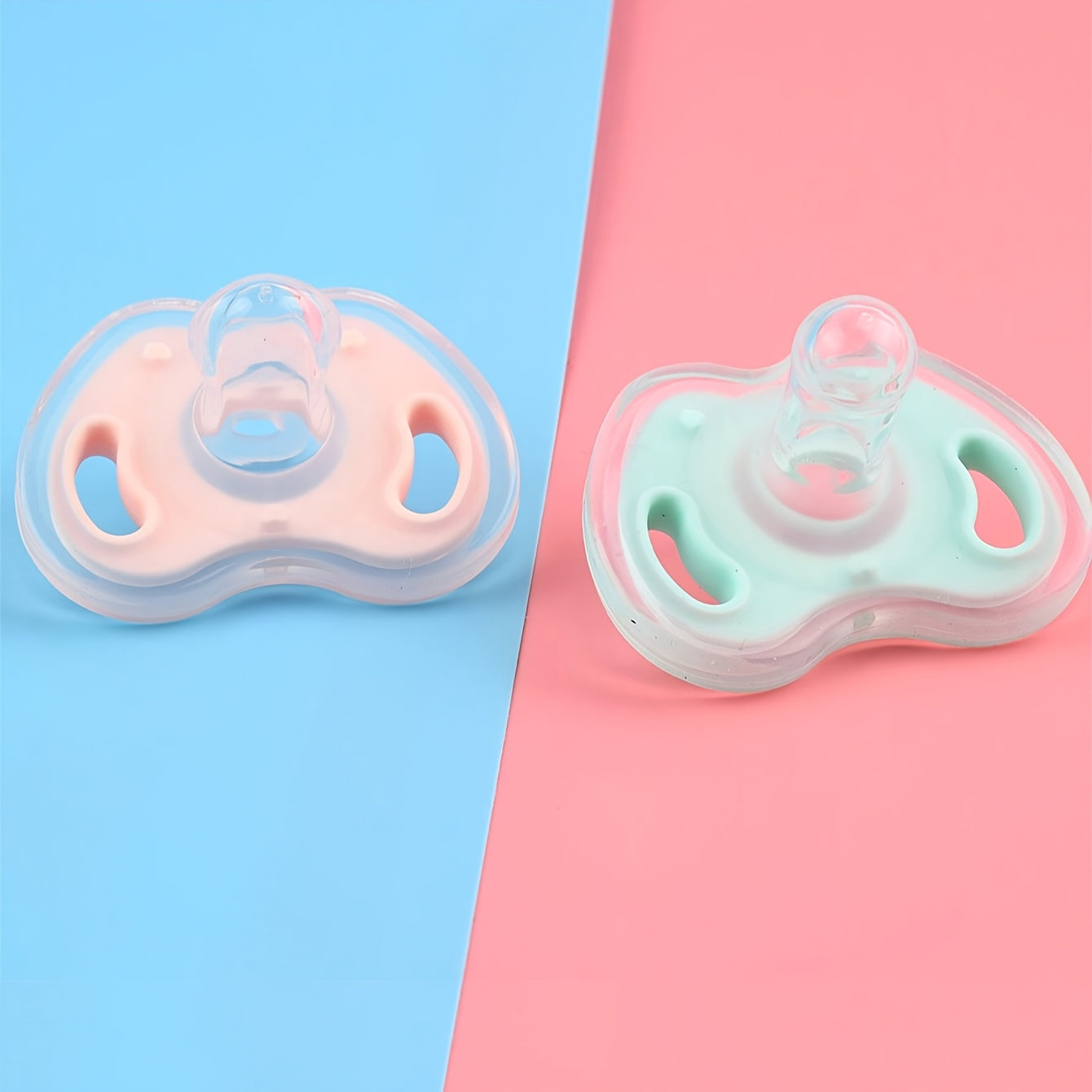 Flexible Pacifier Flexible Silicone Pacifier | Infant Comforter, Perfect for Baby Shower Presents