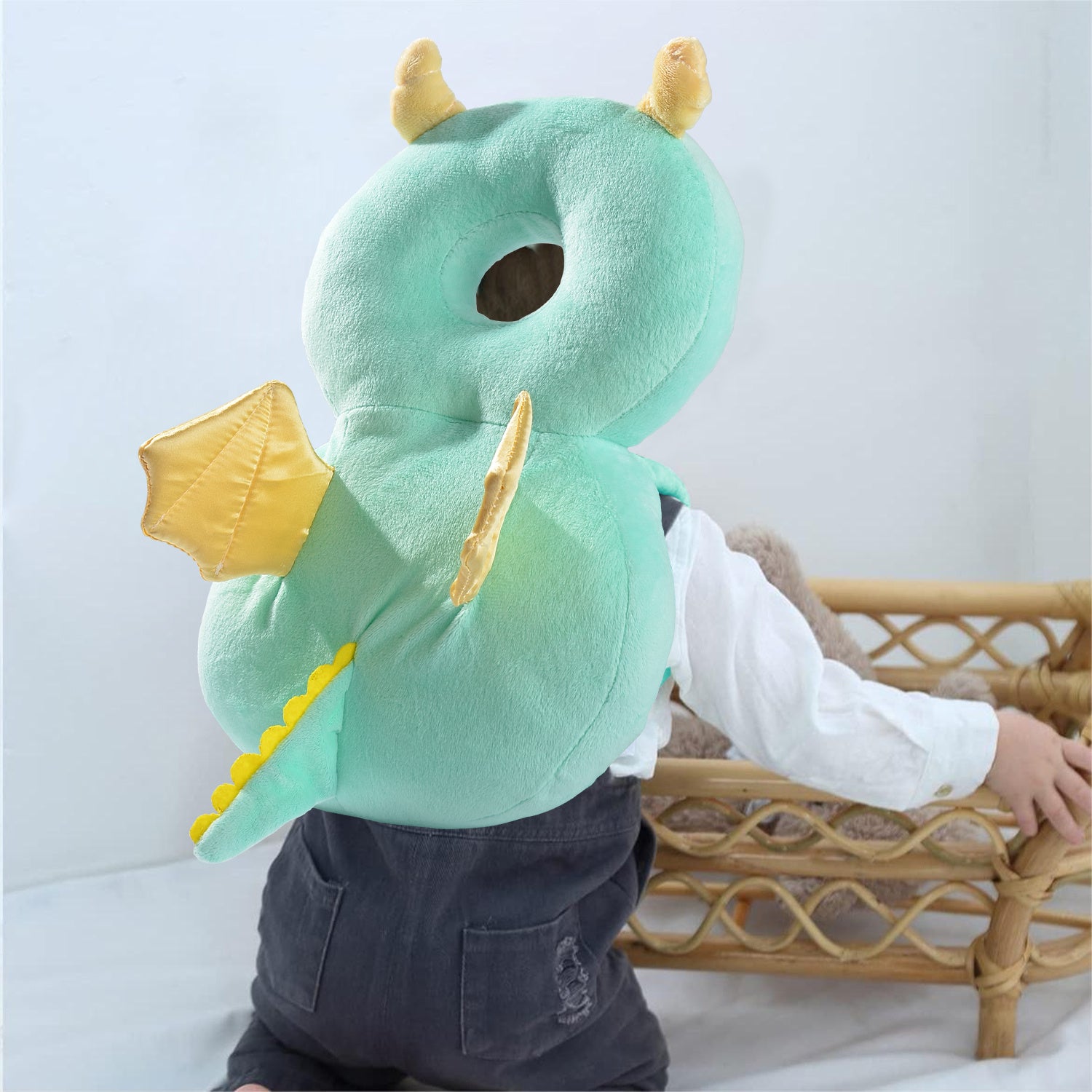 Adjustable Cartoon Animal Plush Toys Youngsters Cushion - Soft, Soothing Toy Backpack,Ideal Holiday Gift