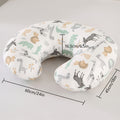 1pc Multifunctional Breastfeeding Pillow, Including Pillow And Pillowcase, C-shaped Breastfeeding Pillow, For Feeding, Designed For Newborns, Removable, Machine Washable