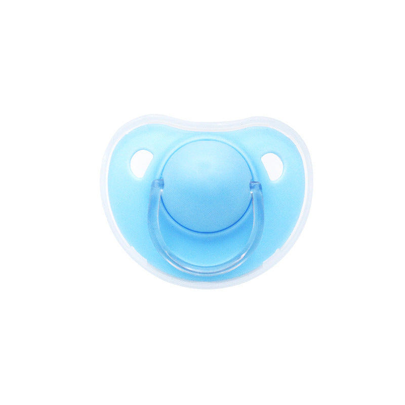 2 Options Matte Surface Baby Pacifier with Cover, Thumb & Cherry Round Shape Soother Pacifiers for Boy and Girl, Christmas Thanksgiving Day Gift