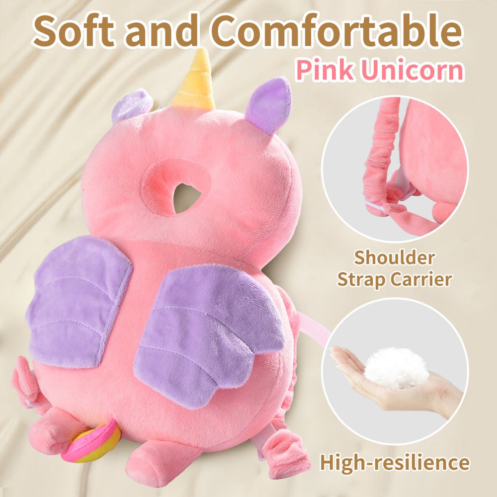 Adjustable Cartoon Animal Plush Toys Youngsters Cushion - Soft, Soothing Toy Backpack,Ideal Holiday Gift