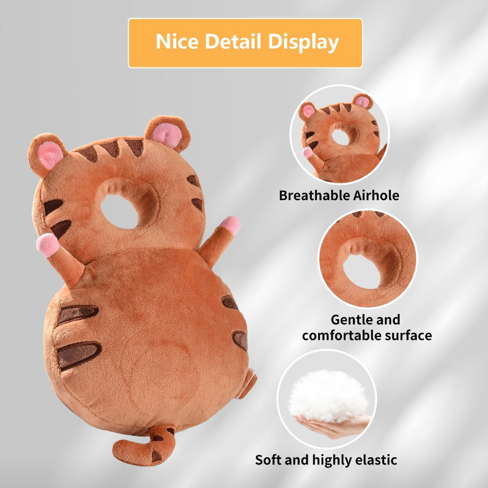 Adjustable Cartoon Animal Plush Toys Youngsters Cushion - Soft, Soothing Toy Backpack,Ideal Holiday Gift
