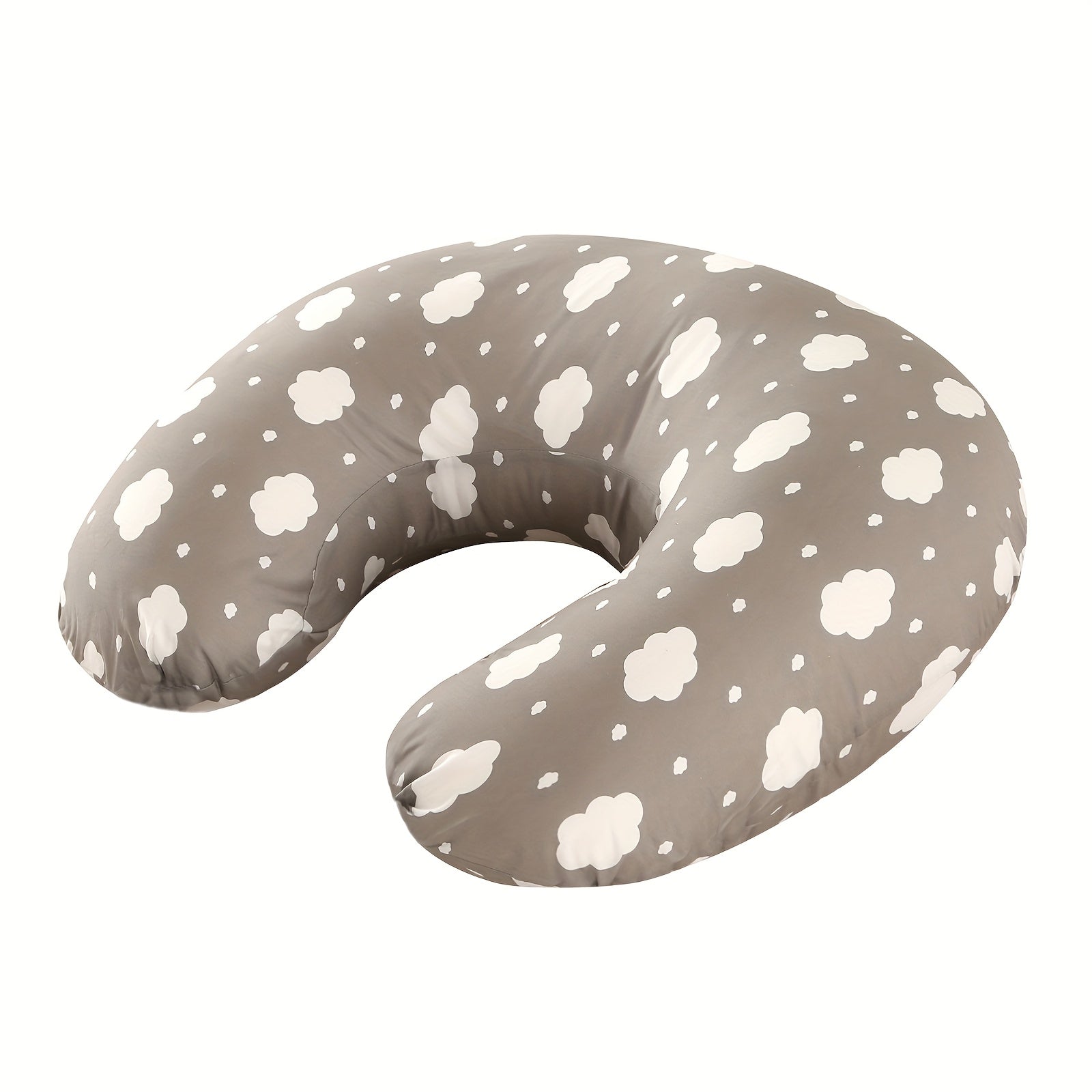 1pc Multifunctional Breastfeeding Pillow, Including Pillow And Pillowcase, C-shaped Breastfeeding Pillow, For Feeding, Designed For Newborns, Removable, Machine Washable