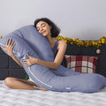 Classic U-Shaped Maternity Body Pillow - 55\