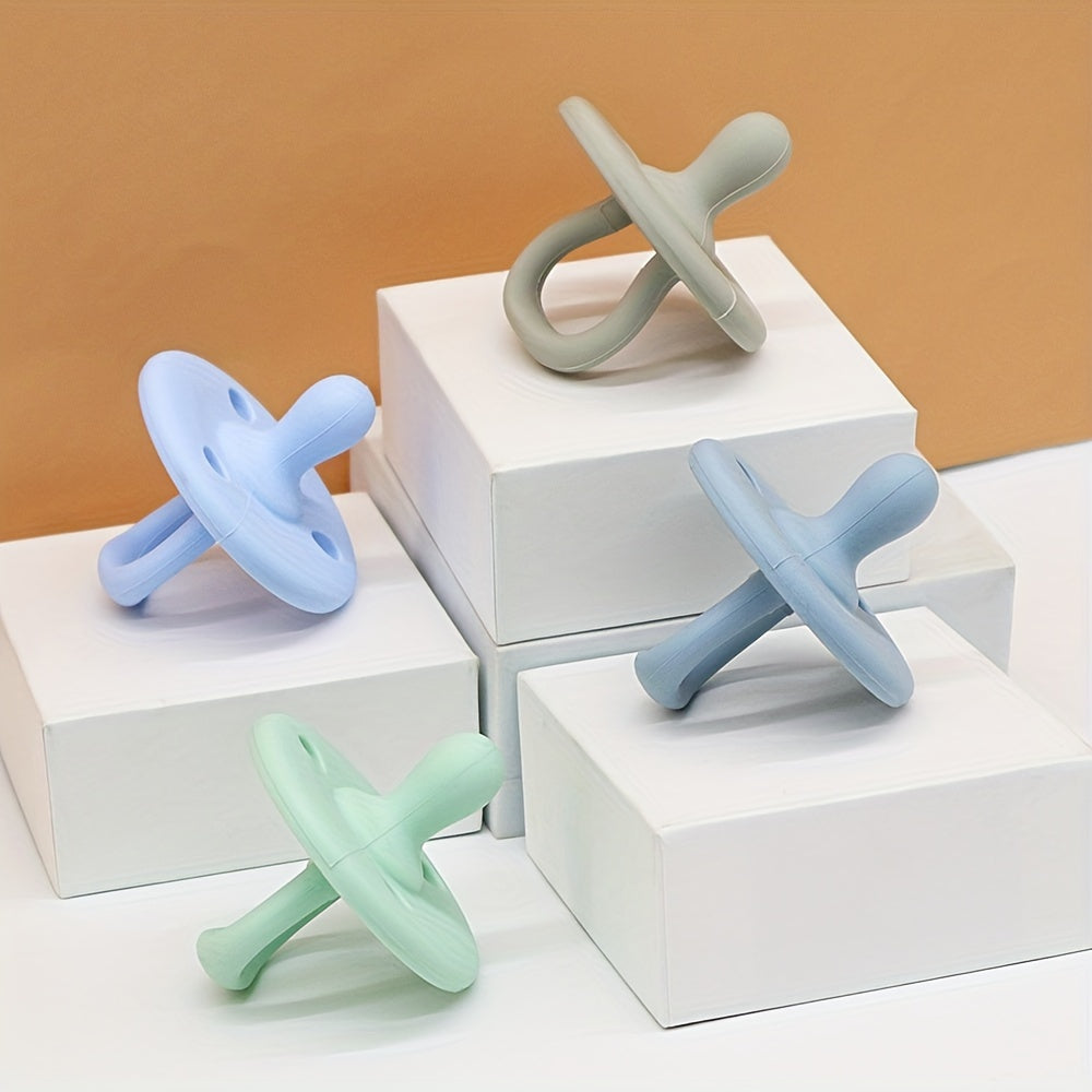 2pcs Youngsters Silicone Soothing Soothing Items, Food Grade Silicone, Easy to Clean, Christmas, Halloween, Thanksgiving Gifts, New Year Gifts