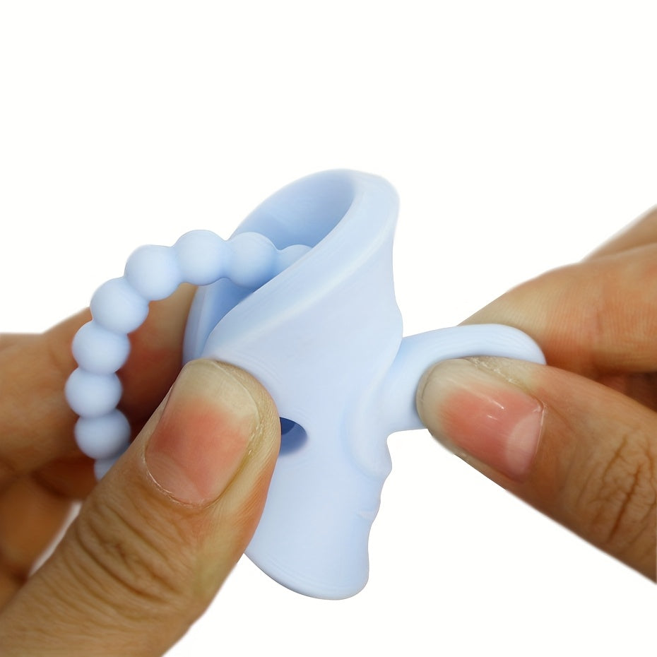 Two Pacifiers Made of Food-Grade Silicone, Easy to Grip, Perfect for Christmas Gifts.