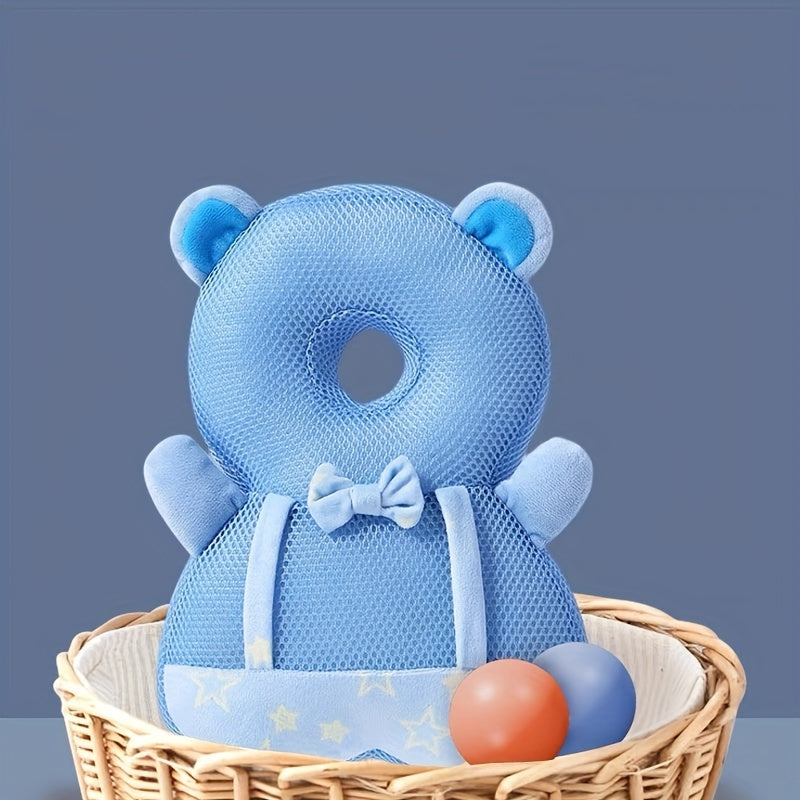 Adjustable Cartoon Animal Plush Toys Cushion - Soft, Soothing Toy Backpack Pillow, Multicolor Polyester - Ideal Holiday Gift