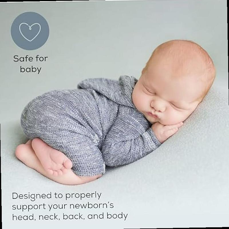 First Landings Newborn Photography Posing Pillows Baby Announcement Ideas Gender Neutral Photo Props for Infants Photography Pillow Set 4 Pack