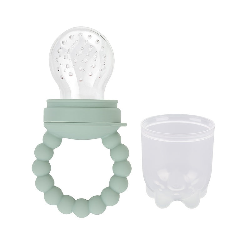 Silicone Pacifier - Fruit & Vegetable Bites for Teething, Supplemental Food, Ideal Christmas & Halloween Gift