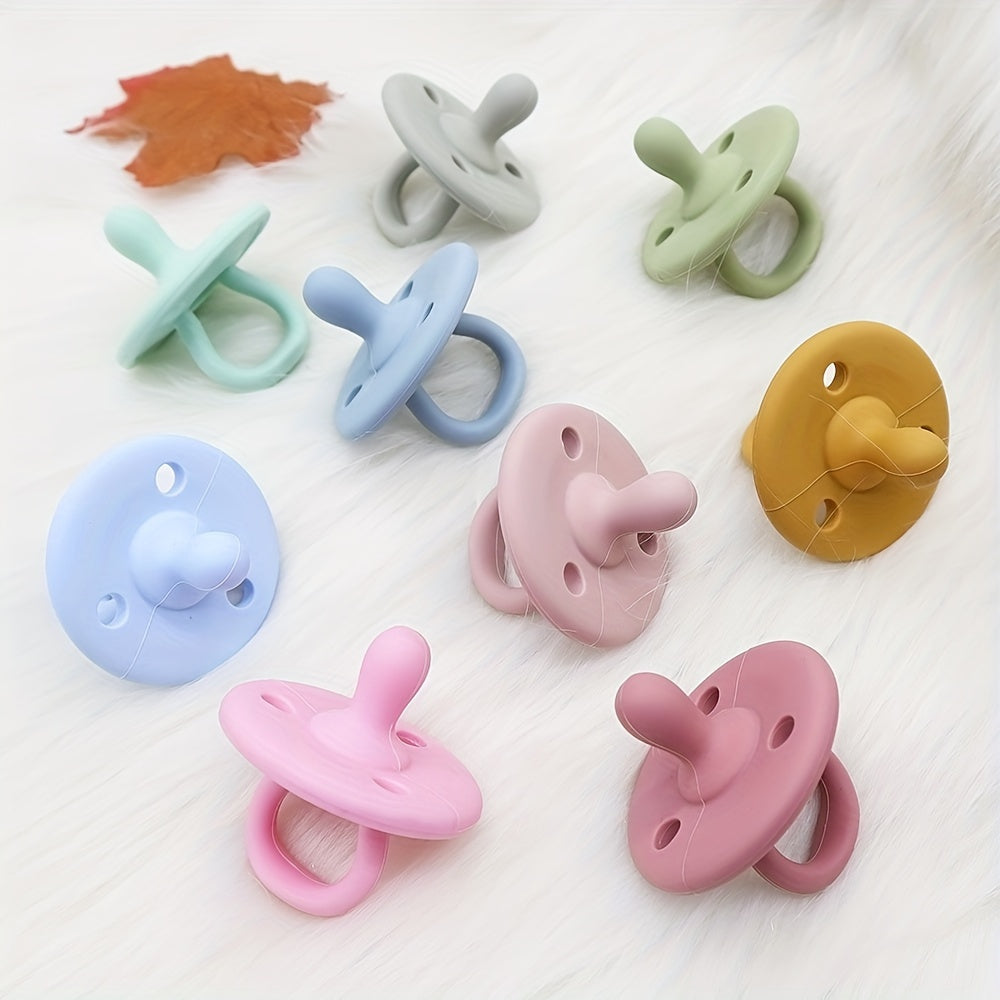 2pcs Youngsters Silicone Soothing Soothing Items, Food Grade Silicone, Easy to Clean, Christmas, Halloween, Thanksgiving Gifts, New Year Gifts