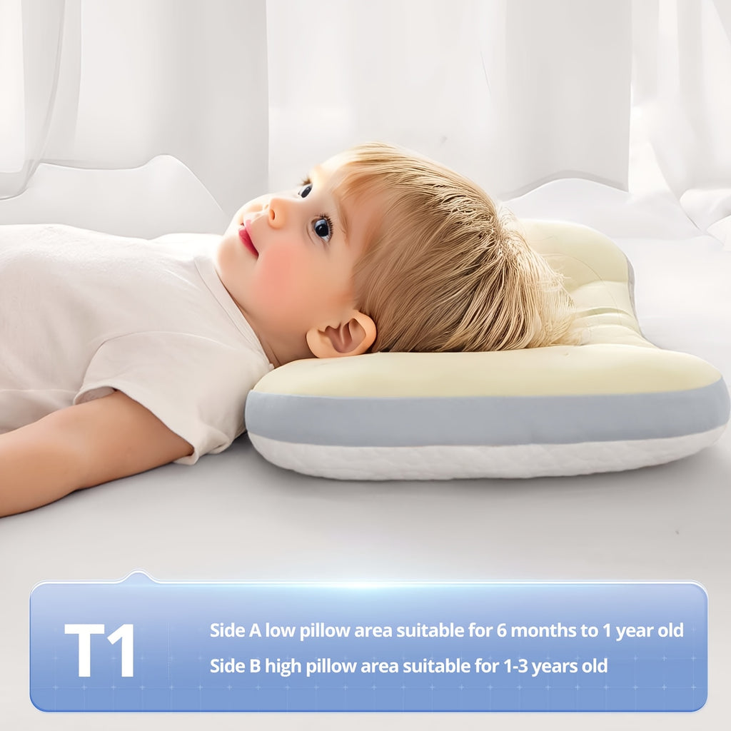 Hypoallergenic Baby Pillow Hypoallergenic Polyester and TPE Filling - Baby Pillow, 30x50cm, Green, Blue, Pink - Perfect for Christmas, Halloween, New Year & Easter Gifts