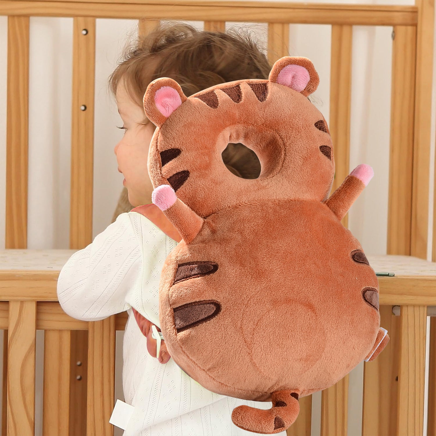 Adjustable Cartoon Animal Plush Toys Youngsters Cushion - Soft, Soothing Toy Backpack,Ideal Holiday Gift