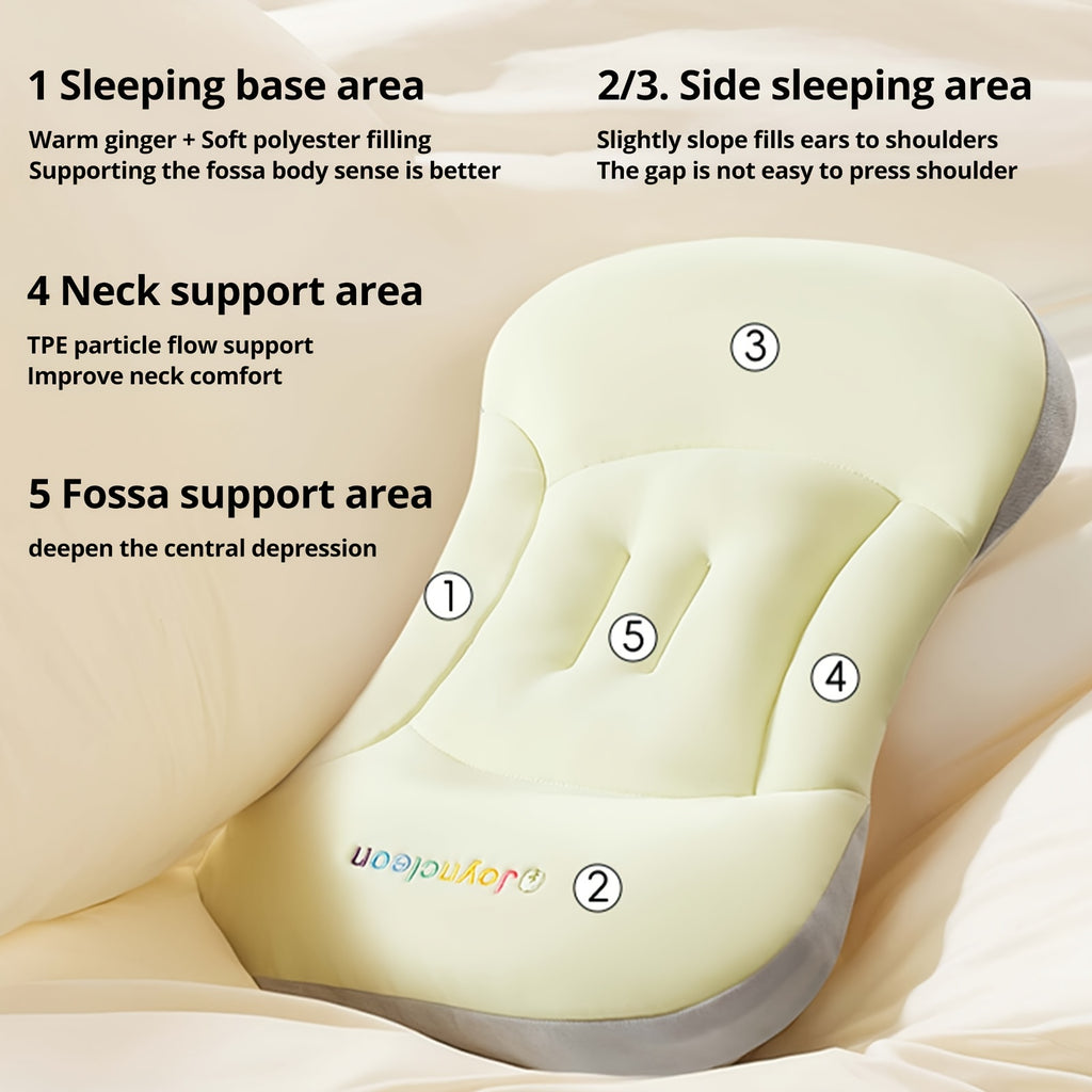 Hypoallergenic Baby Pillow Hypoallergenic Polyester and TPE Filling - Baby Pillow, 30x50cm, Green, Blue, Pink - Perfect for Christmas, Halloween, New Year & Easter Gifts