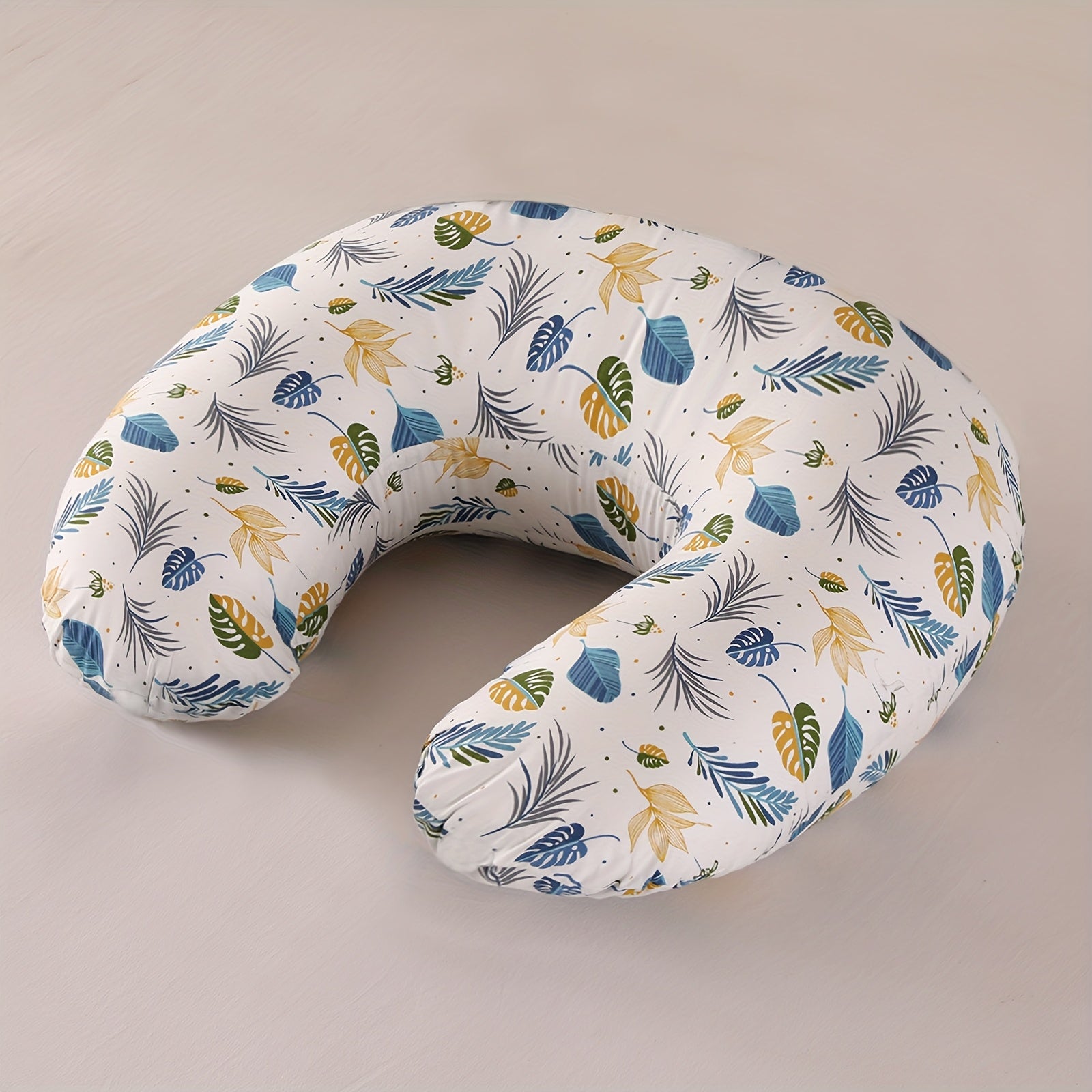 1pc Multifunctional Breastfeeding Pillow, Including Pillow And Pillowcase, C-shaped Breastfeeding Pillow, For Feeding, Designed For Newborns, Removable, Machine Washable