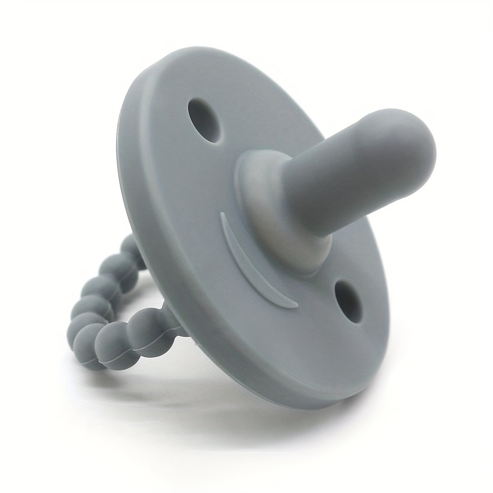Soft Baby Pacifier Soft Silicone Baby Pacifier | Newborns Feeder Teethers Nipples Cute Soothe Nibbler Round Shape Soother for Boy and Girl