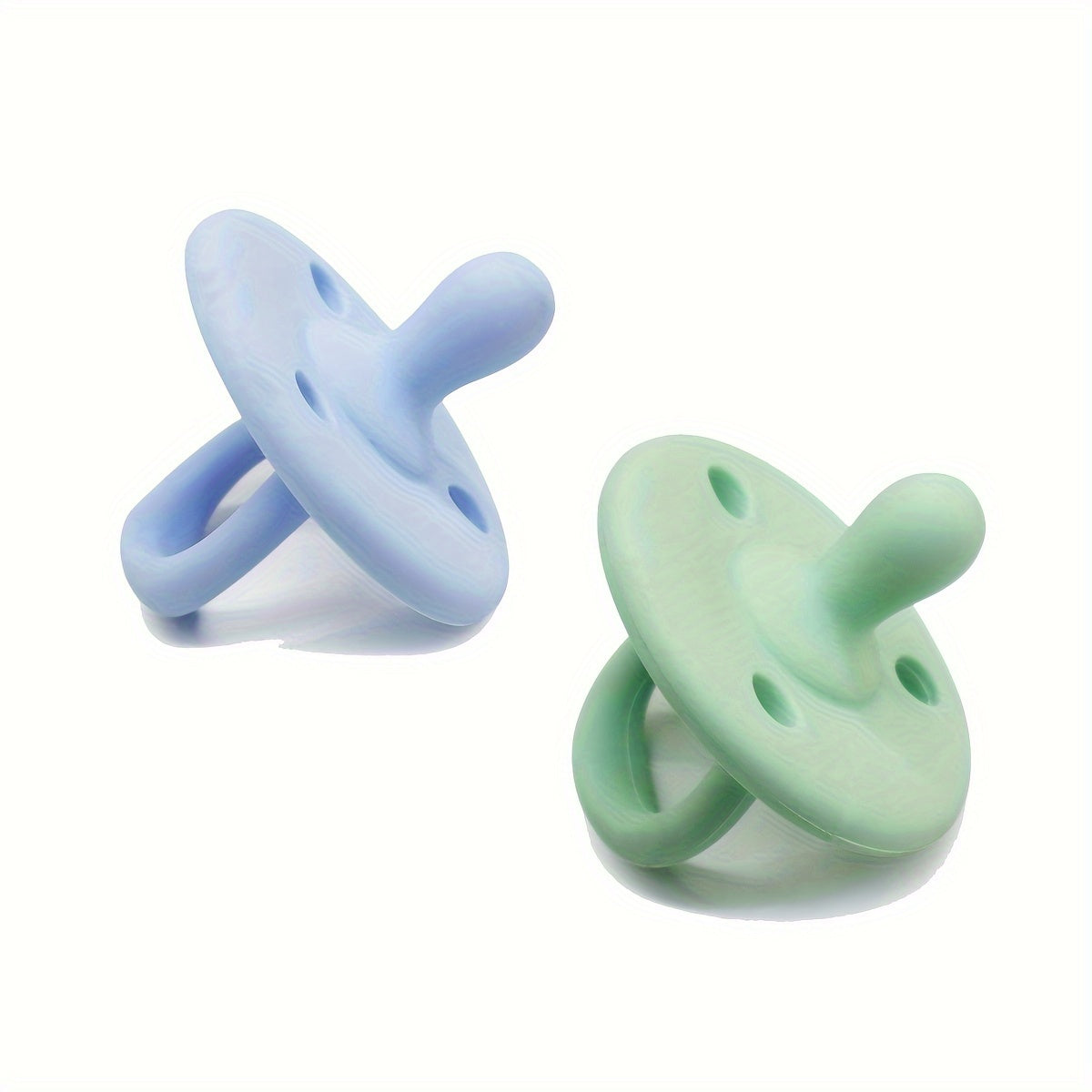 2pcs Youngsters Silicone Soothing Soothing Items, Food Grade Silicone, Easy to Clean, Christmas, Halloween, Thanksgiving Gifts, New Year Gifts