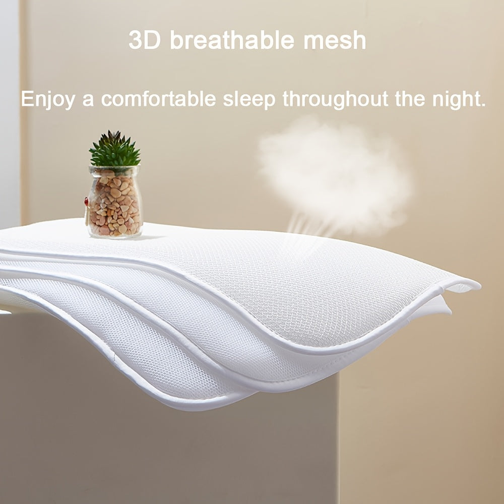 Classic Cartoon Small Pillow, Breathable, Soft Touch Fabric, Removable and Washable Polyester Fiber, with Three High-Density Inserts, Zipper Closure, Machine Washable, White Color, Multipurpose Use