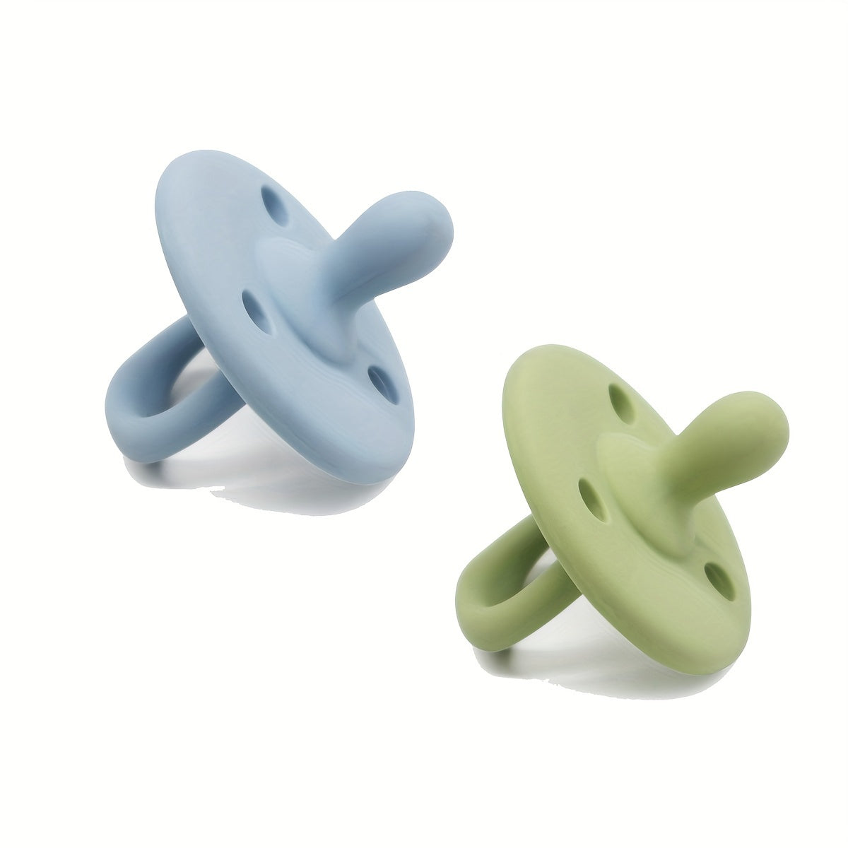 2pcs Youngsters Silicone Soothing Soothing Items, Food Grade Silicone, Easy to Clean, Christmas, Halloween, Thanksgiving Gifts, New Year Gifts