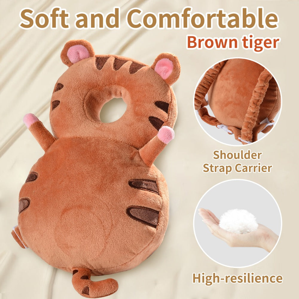 Adjustable Cartoon Animal Plush Toys Youngsters Cushion - Soft, Soothing Toy Backpack,Ideal Holiday Gift