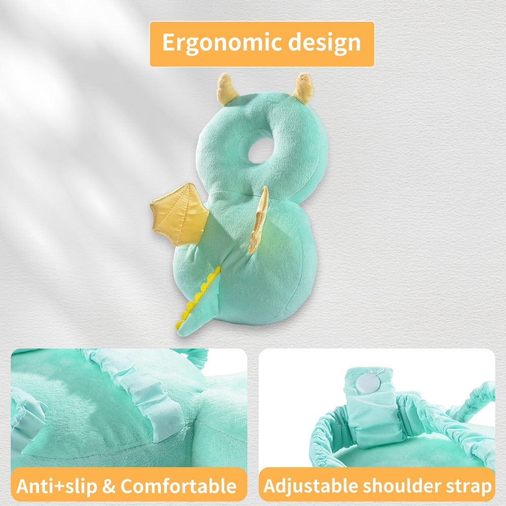 Adjustable Cartoon Animal Plush Toys Youngsters Cushion - Soft, Soothing Toy Backpack,Ideal Holiday Gift