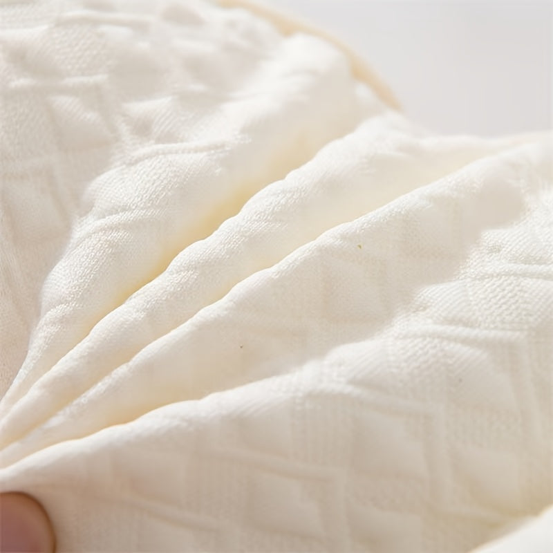 1pc Youngsters' Knitted Dinosaur Neck Pillow for Sleep, Soft & Comfortable, Breathable Polyester, White, Zipper Closure, Machine Washable, Multi-Purpose, Classic Style, Cartoon Theme