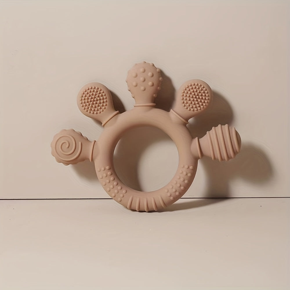 Baby Teething Toys, Baby Teething Gel, Food Grade Teething Gel, BPA Free, Baby Care Rings, Toys, Children's Gifts, Newborn Accessories