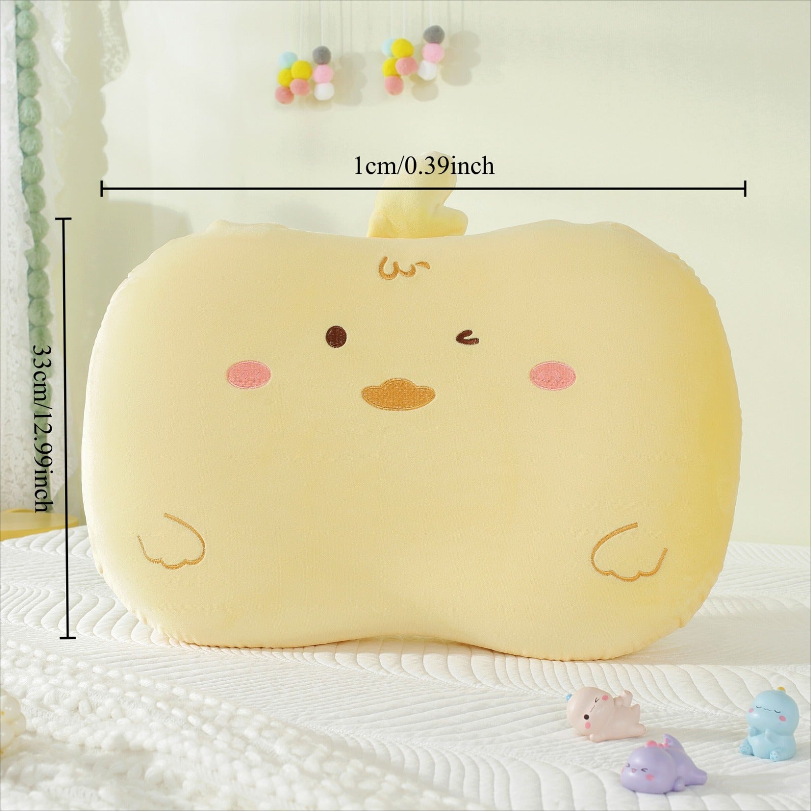 Cartoon cat belly, sleeping pillow, cute pillow, soft, memory pillow core