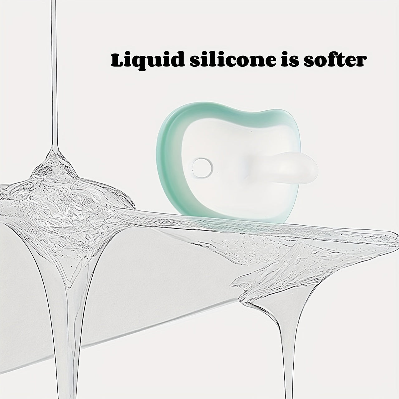 Soft Silicone Finger-Friendly Soothing Item for Youngsters - Soothing Sleep Aid, Anti-Cry, in Pink\u002FBlue\u002FYellow