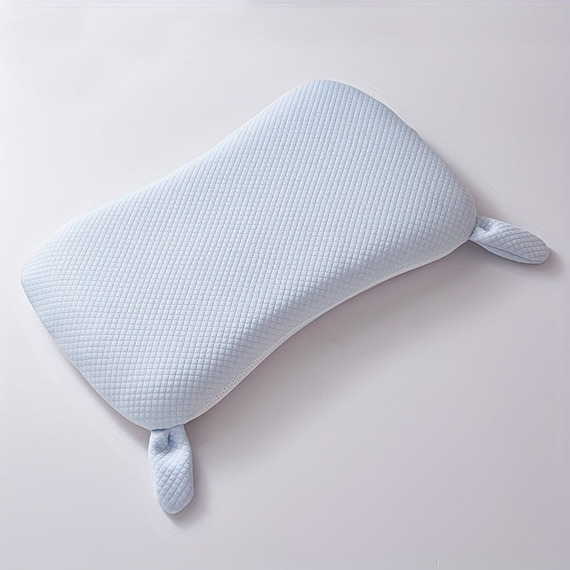 Classic Cartoon Small Pillow, Breathable, Soft Touch Fabric, Removable and Washable Polyester Fiber, with Three High-Density Inserts, Zipper Closure, Machine Washable, White Color, Multipurpose Use